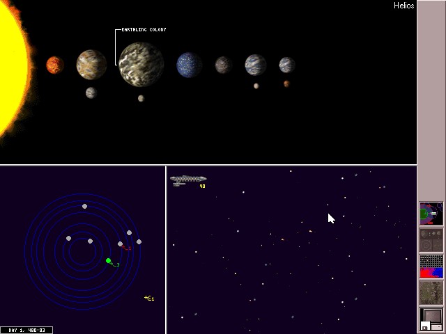 star-control-3 screenshot for dos