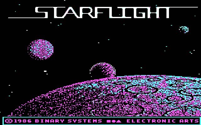 starflight screenshot for dos