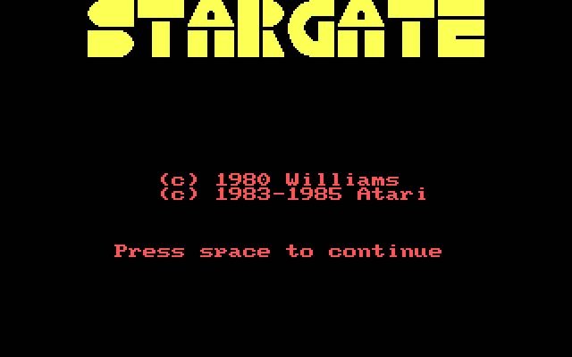 stargate screenshot for dos