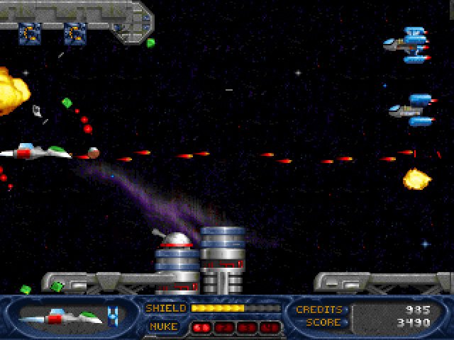 stargunner screenshot for dos
