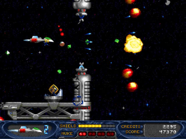 stargunner screenshot for dos