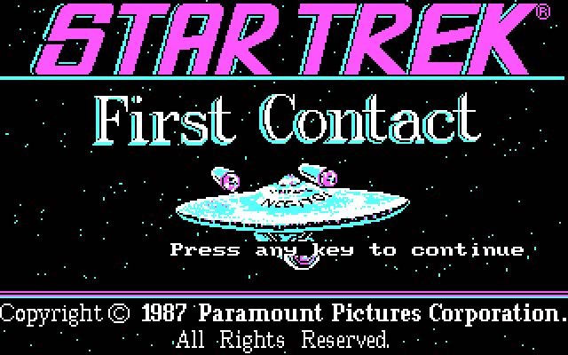star-trek-first-contact screenshot for dos