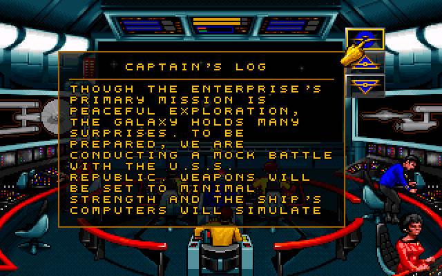 star-trek-25th-anniversary screenshot for dos