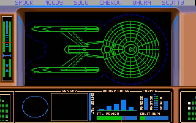 star-trek-v-the-final-frontier screenshot for dos
