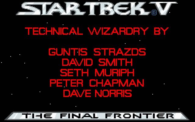 Star Trek V: The Final Frontier