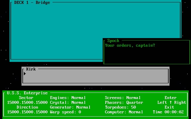 star-trek-the-kobayashi-alternative screenshot for dos