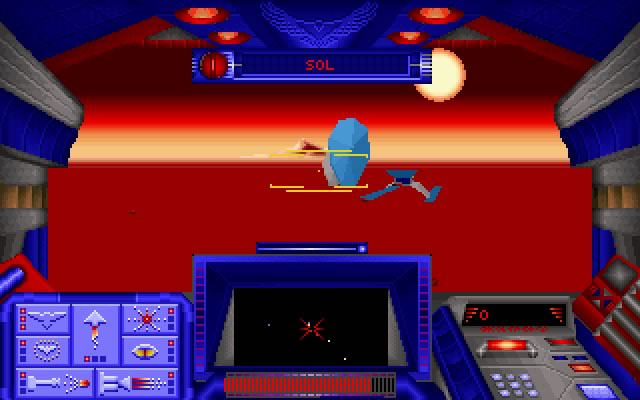 stellar-7 screenshot for dos