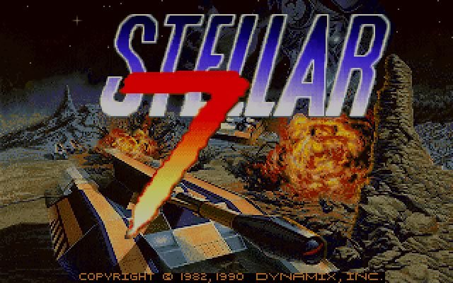 stellar-7 screenshot for dos