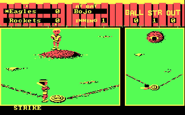 street-sports-baseball screenshot for dos