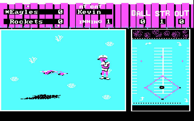 street-sports-baseball screenshot for dos