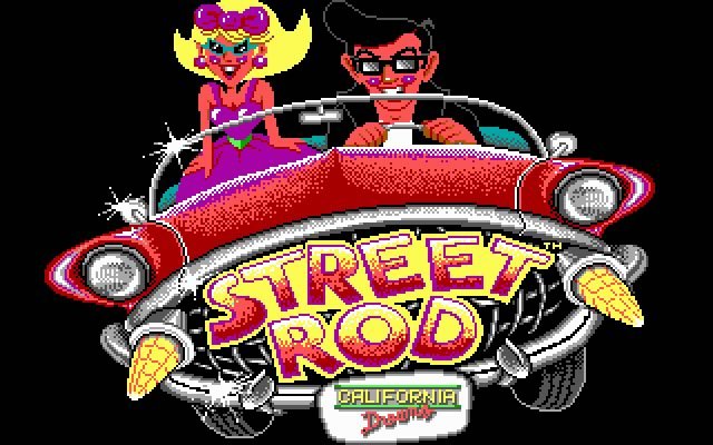 street-rod screenshot for dos