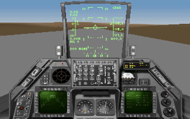 strike-commander screenshot for dos