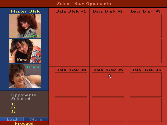 strip-poker-professional screenshot for dos
