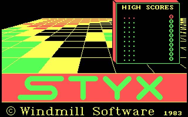 styx screenshot for dos