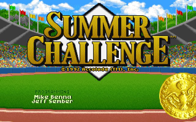 summer-challenge screenshot for dos