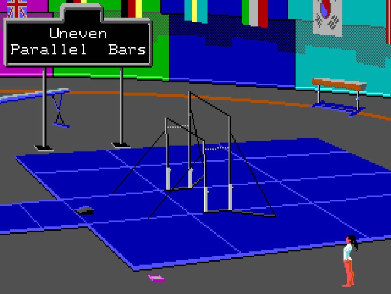 the-games-summer-edition screenshot for dos