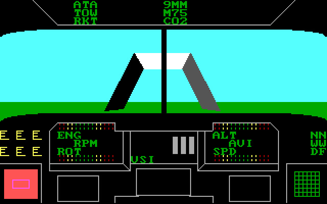 super-huey-ii screenshot for dos