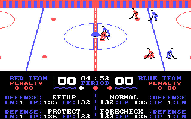 superstar-ice-hockey screenshot for dos