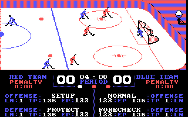 superstar-ice-hockey screenshot for dos