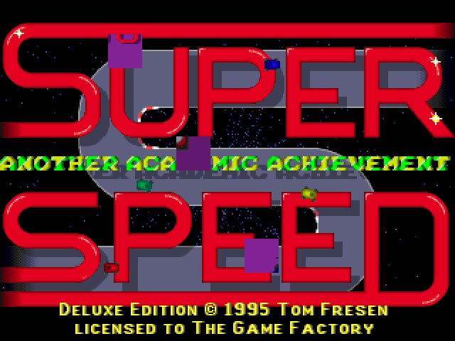 super-speed screenshot for dos
