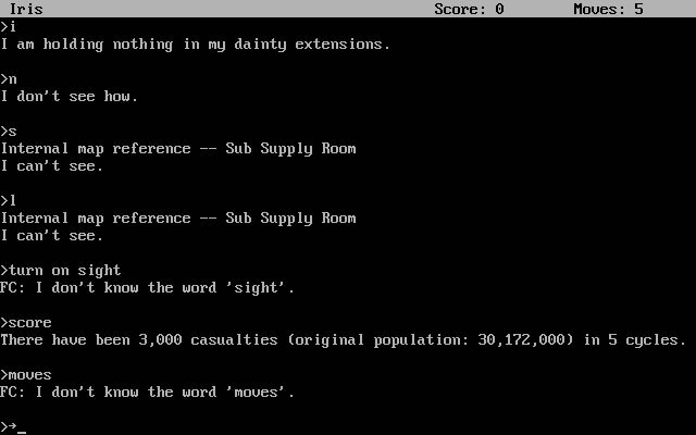 suspended screenshot for dos