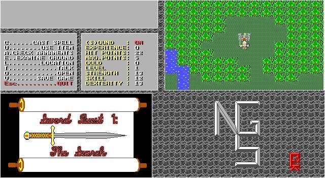 Sword Quest 1: The Search screenshot