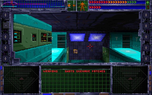 system-shock screenshot for dos