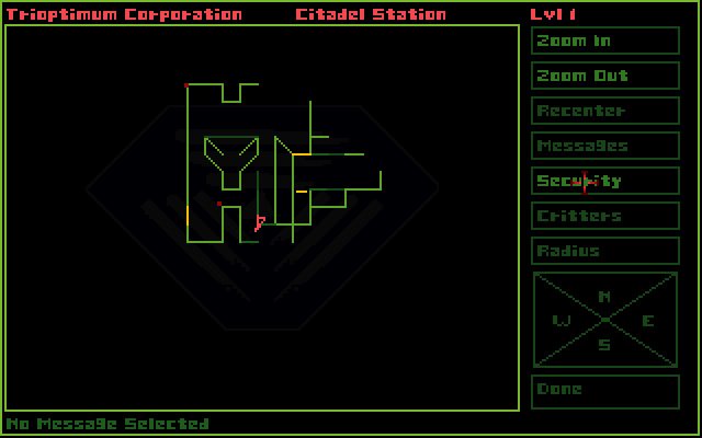 system-shock screenshot for dos