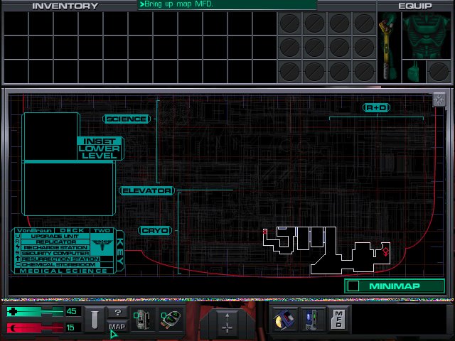 system-shock-2 screenshot for winxp