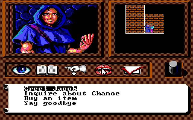 tangled-tales screenshot for dos