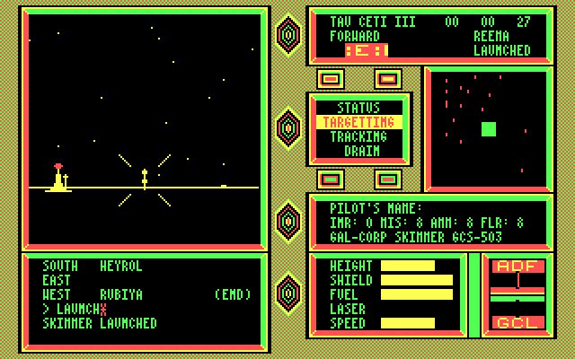 tau-ceti screenshot for dos