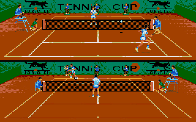 tennis-cup screenshot for dos