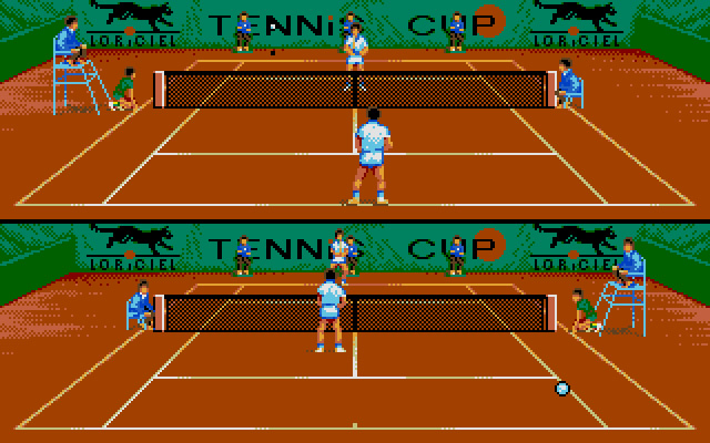 tennis-cup screenshot for dos
