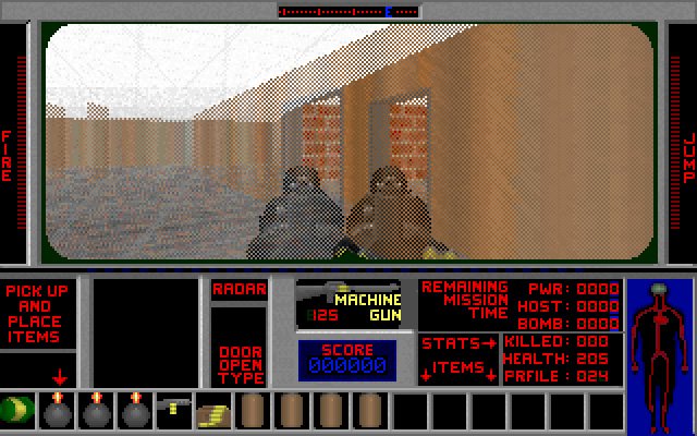 terminal-terror screenshot for dos