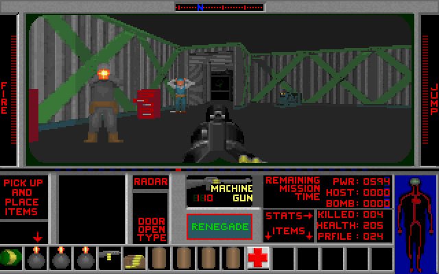 terminal-terror screenshot for dos