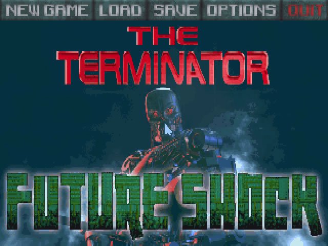 the-terminator-future-shock screenshot for dos