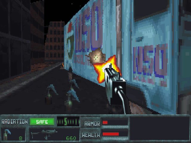 the-terminator-future-shock screenshot for dos