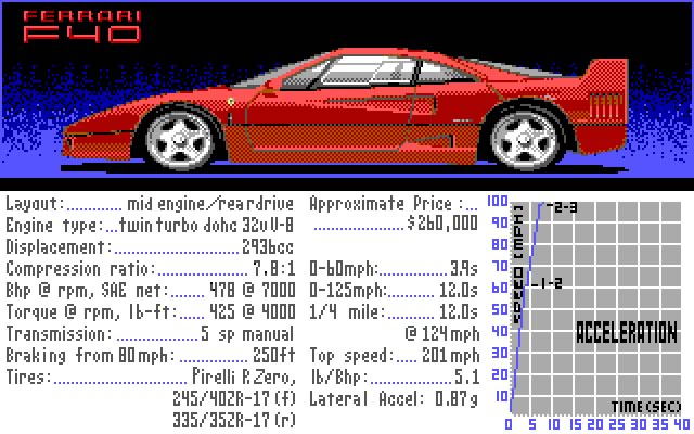 the-duel-test-drive-2 screenshot for dos