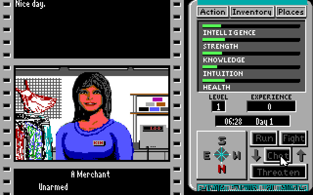 the-third-courier screenshot for dos