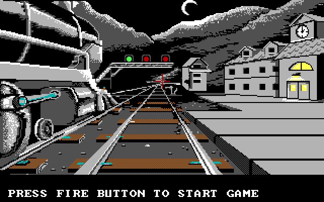 the-train-escape-to-normandy screenshot for dos