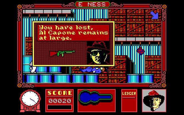 the-untouchables screenshot for dos
