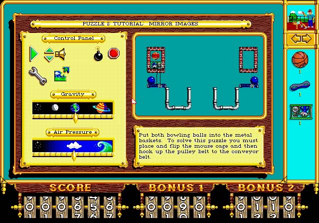 the-incredible-machine screenshot for dos