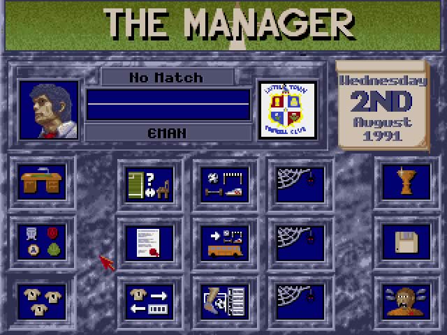 the-manager screenshot for dos