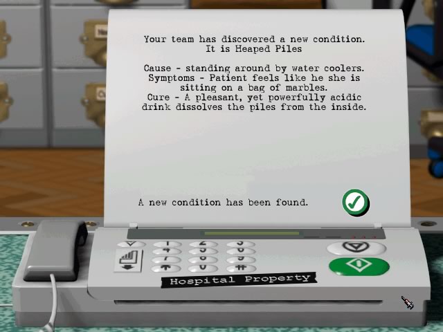 theme-hospital screenshot for dos