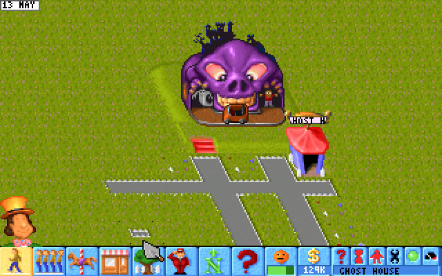 theme-park screenshot for dos