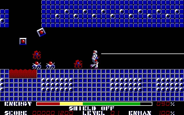 thexder screenshot for dos