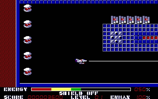 thexder screenshot for dos