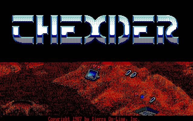 thexder screenshot for dos