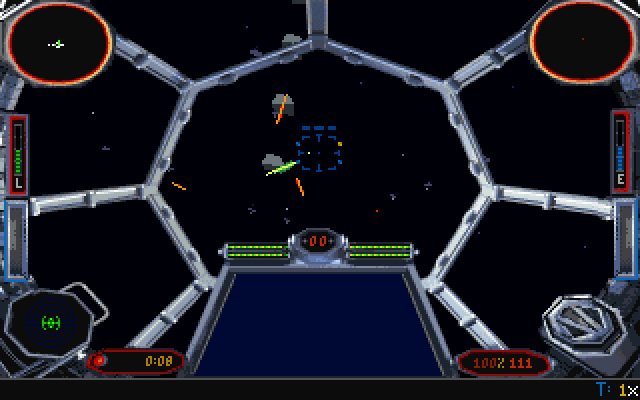 star-wars-tie-fighter screenshot for dos