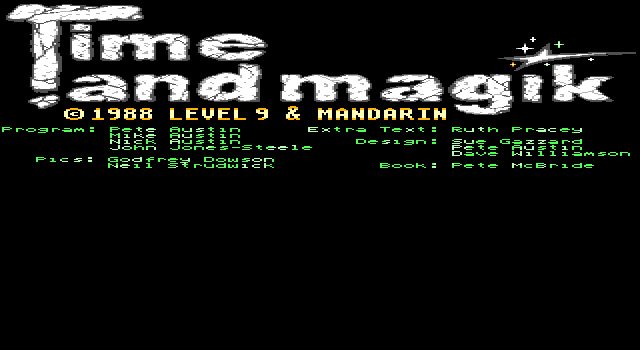 Time and Magik: The Trilogy